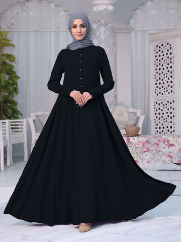 Abaya Chalcedony Black